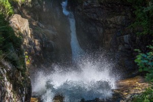 du haut de la cascade (Bagnères de Luchon)